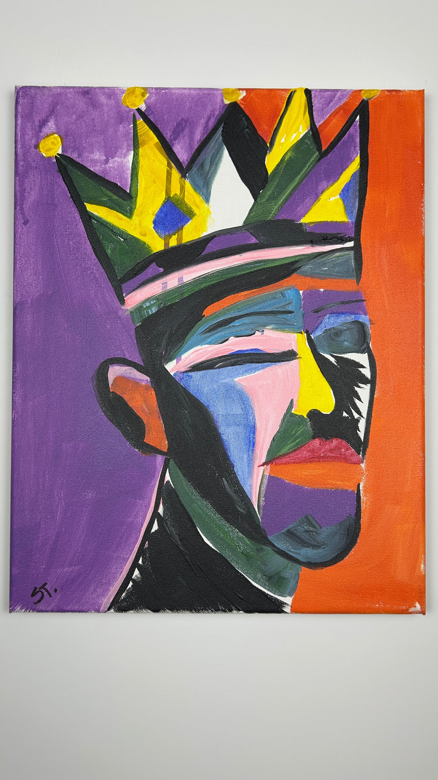 The King of Somewhere — 11x14 in.