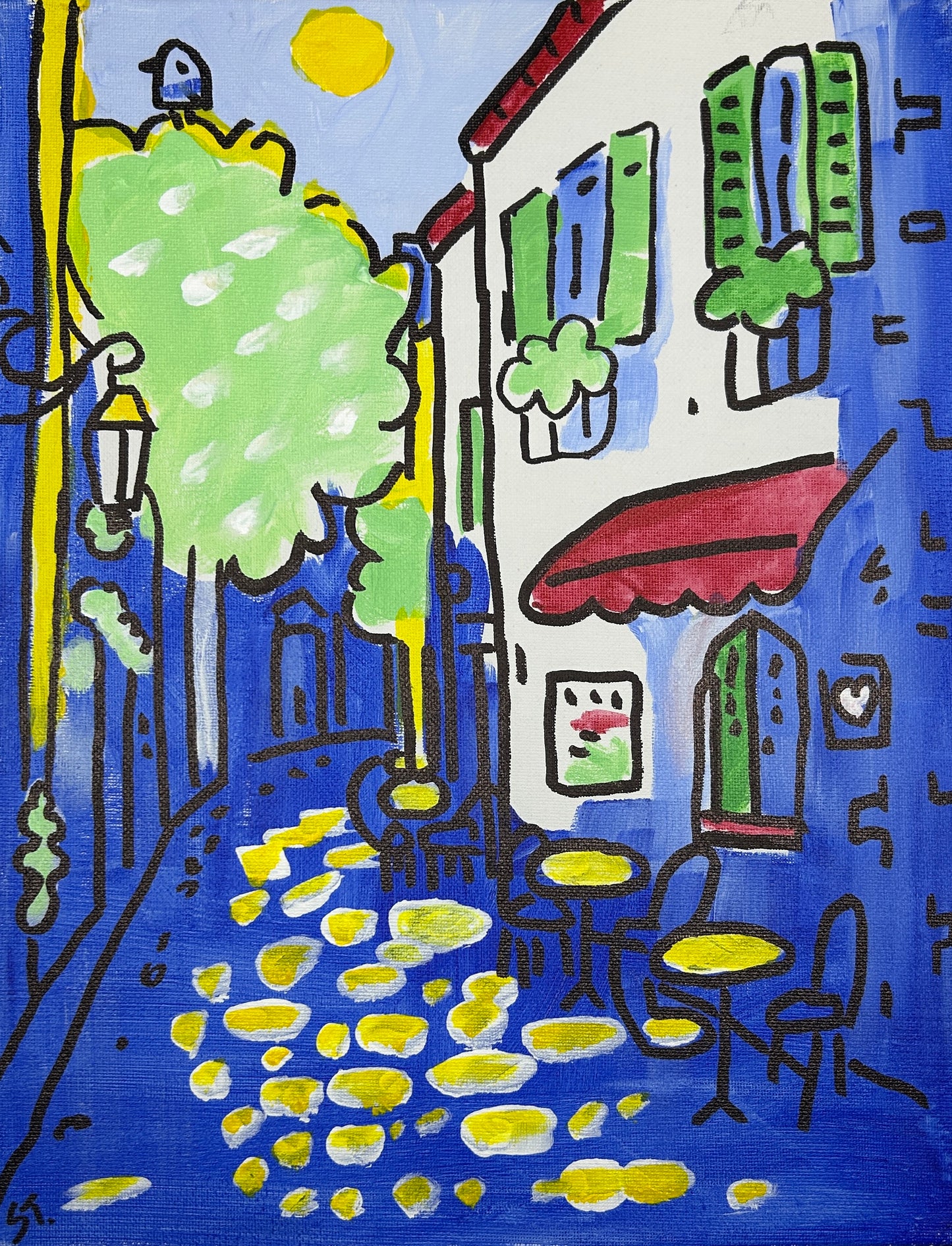 Nobody Was In a Hurry — 11x14 in.