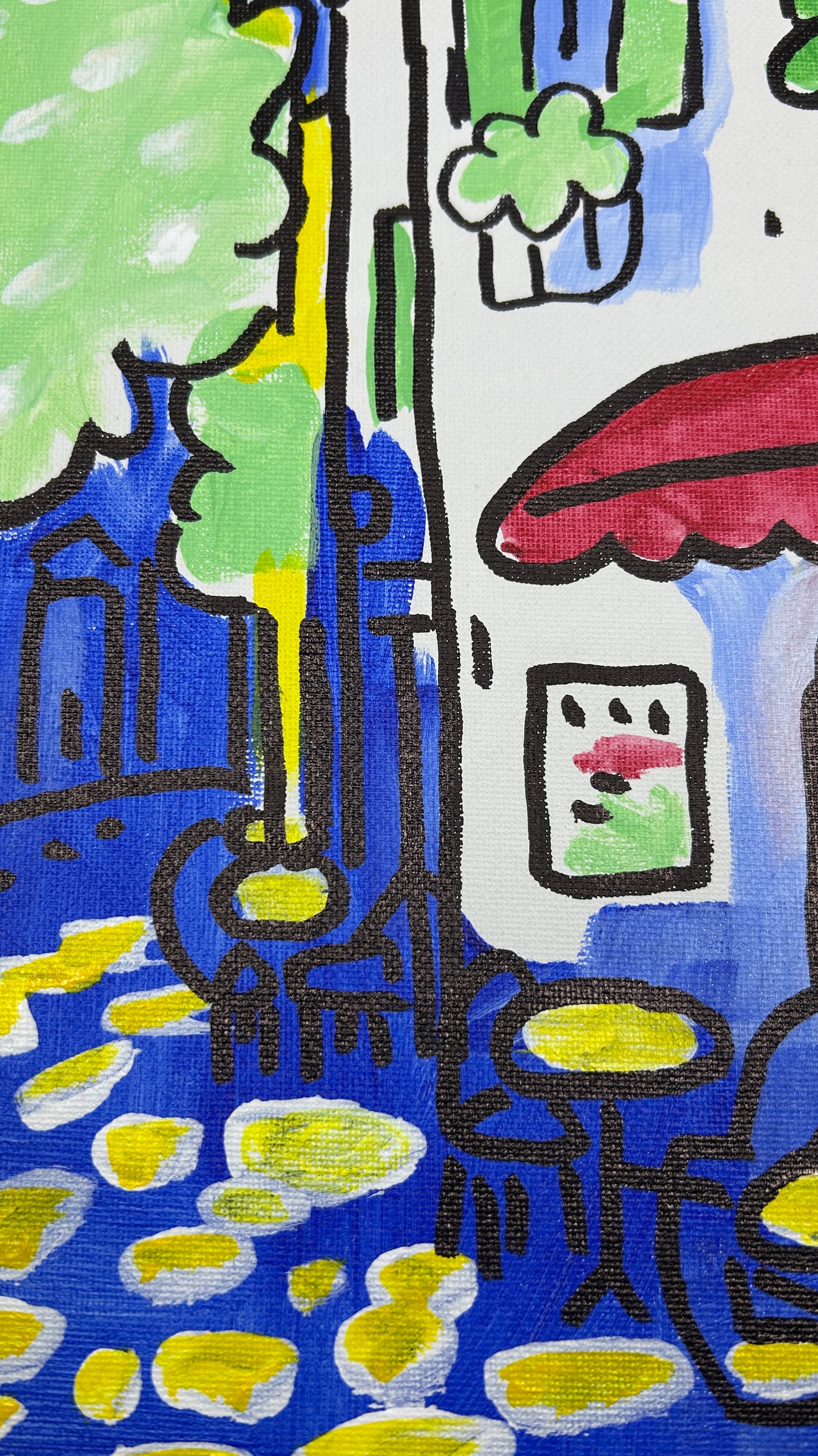Nobody Was In a Hurry — 11x14 in.