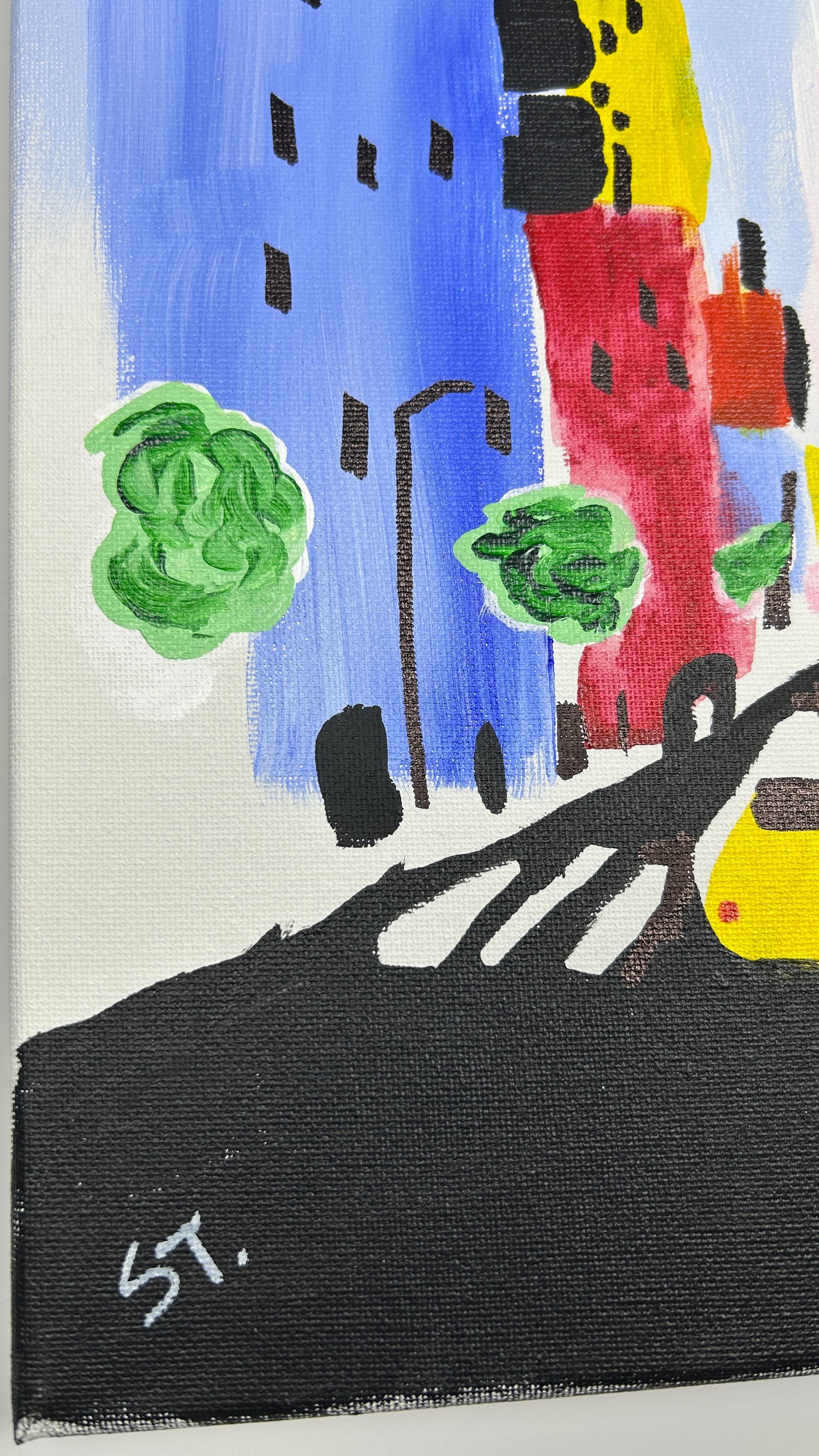 Midtown, More or Less — 11x14 in.