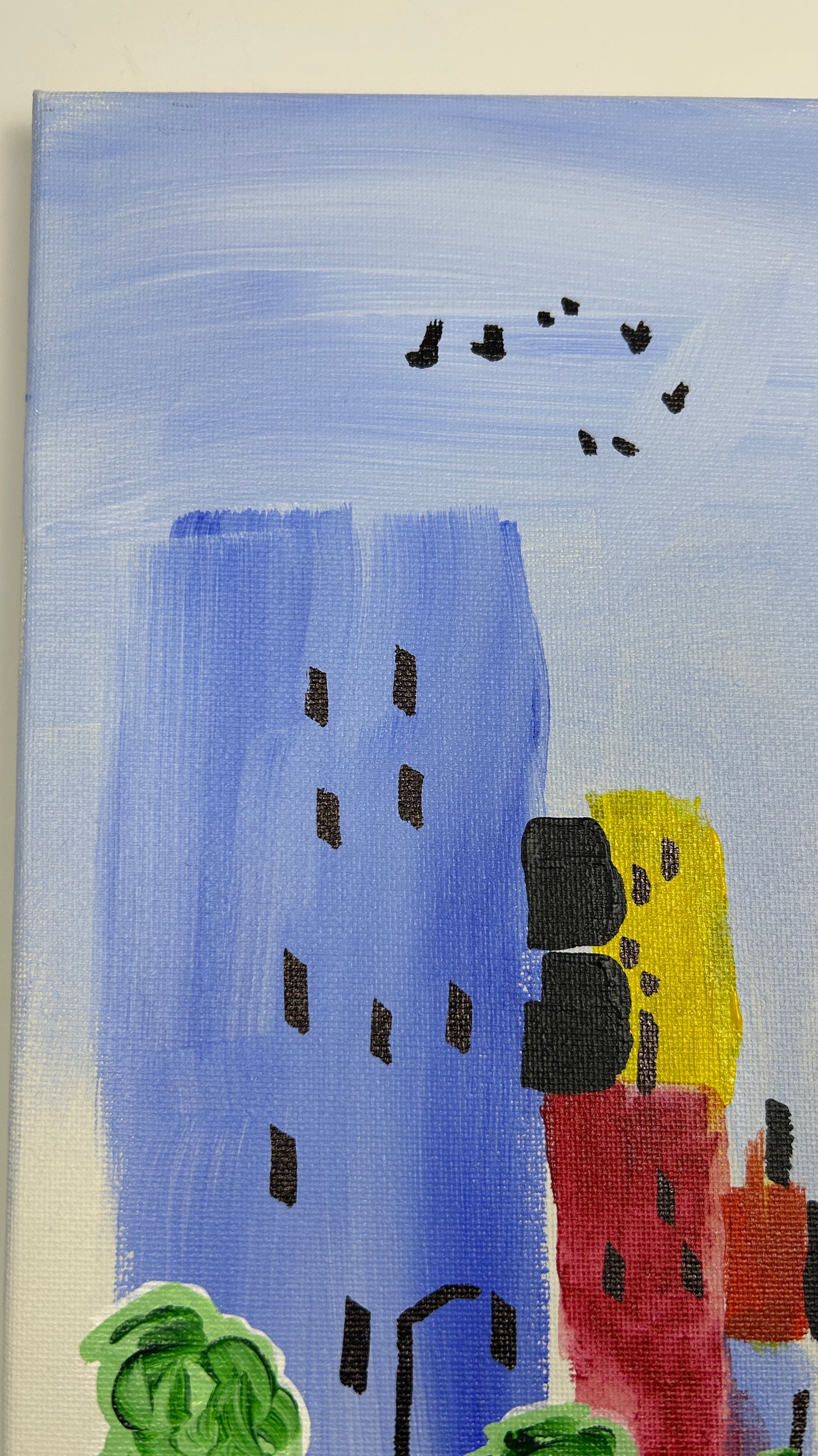 Midtown, More or Less — 11x14 in.