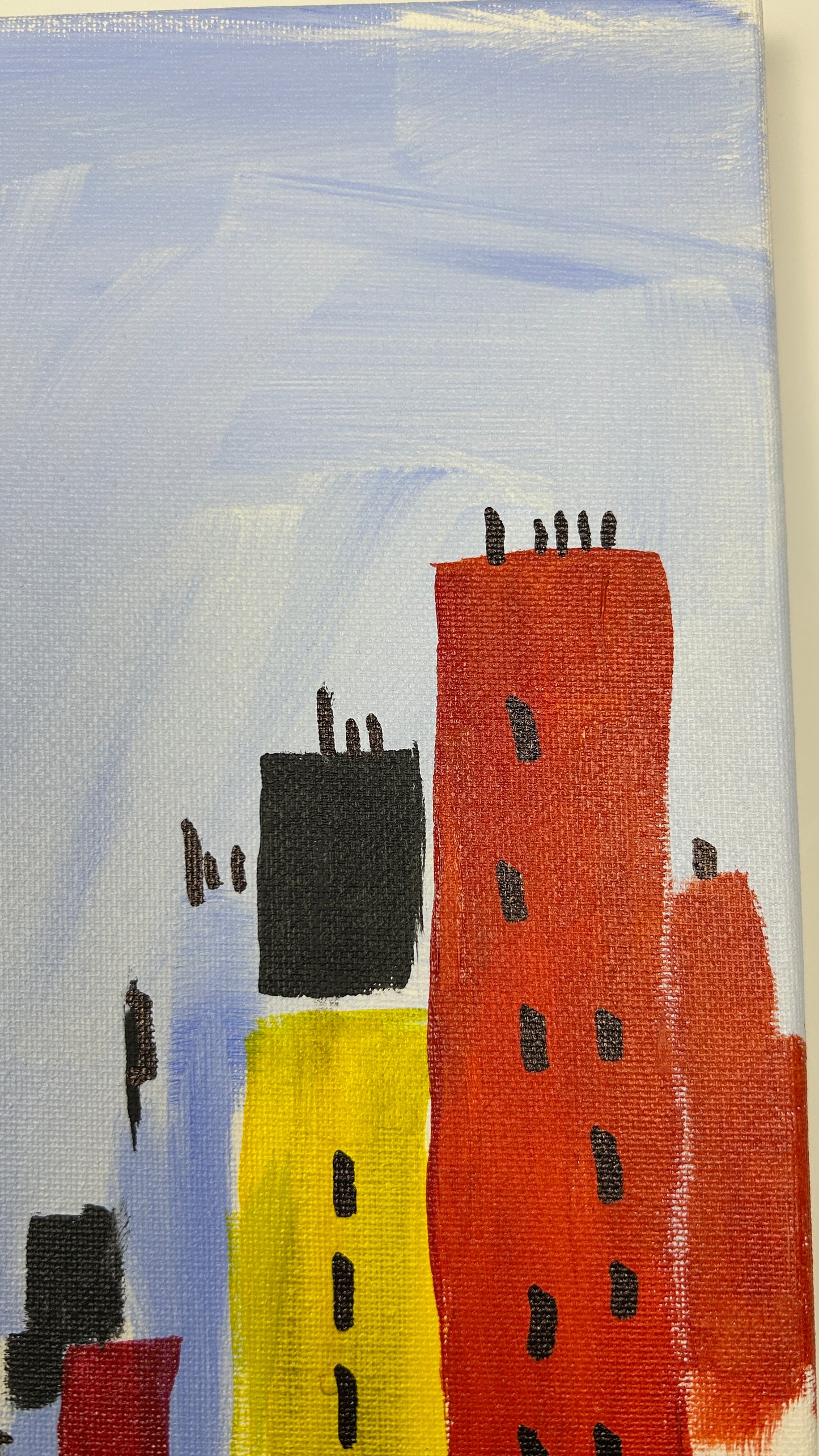Midtown, More or Less — 11x14 in.