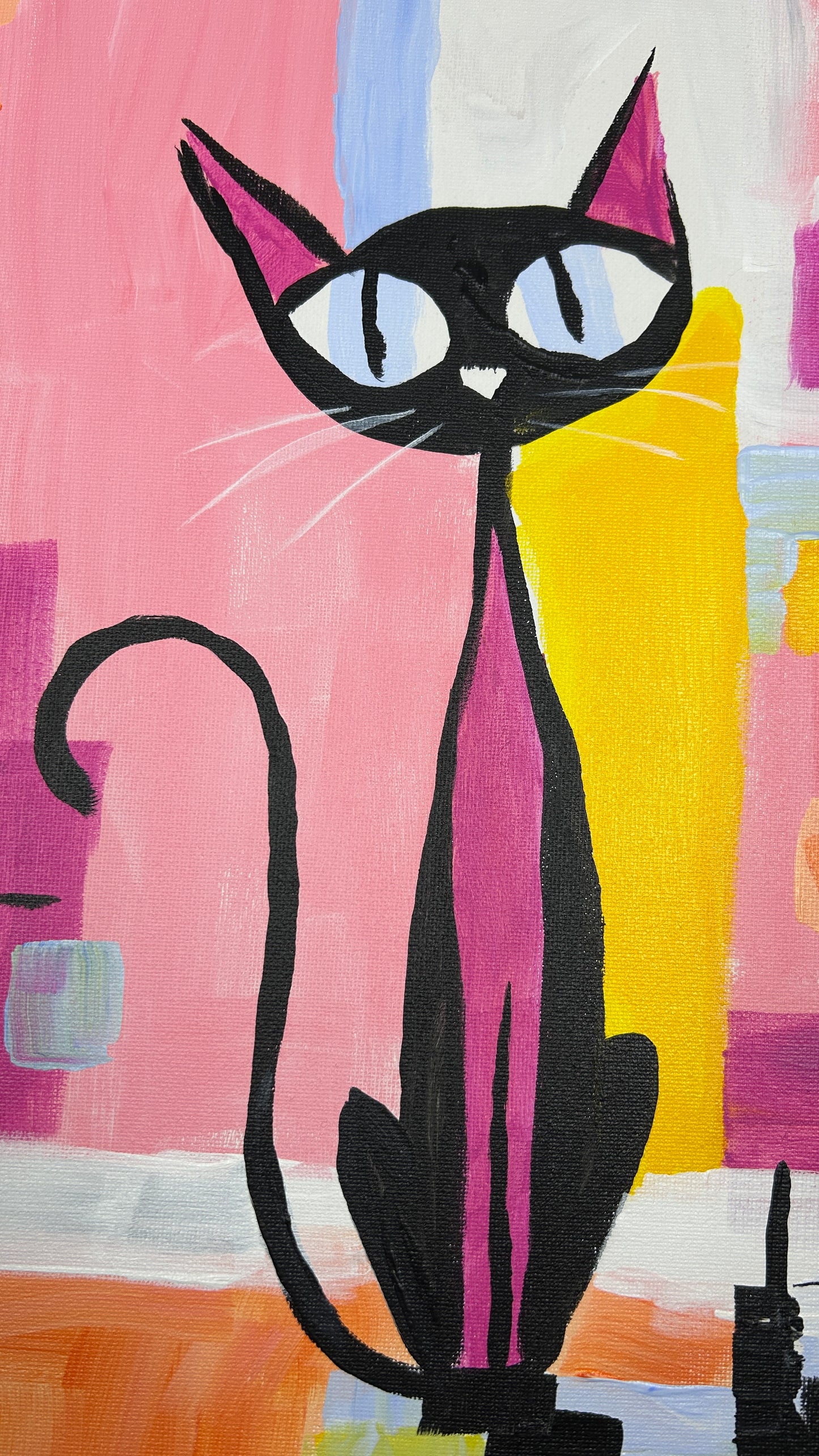 She Finds You Almost Tolerable — 11x14 in.