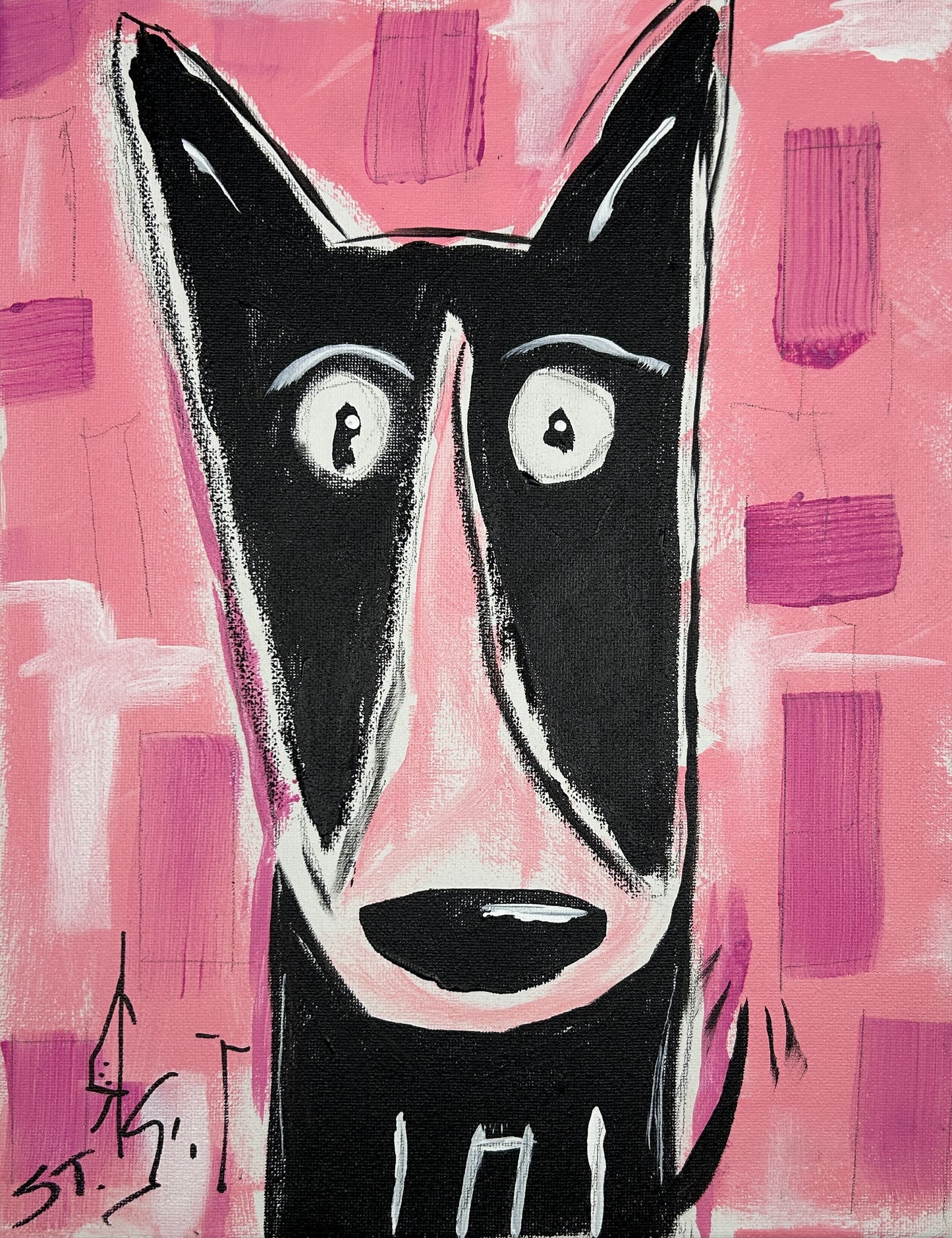 The Look You Get When You Come Home Late — 11x14 in.