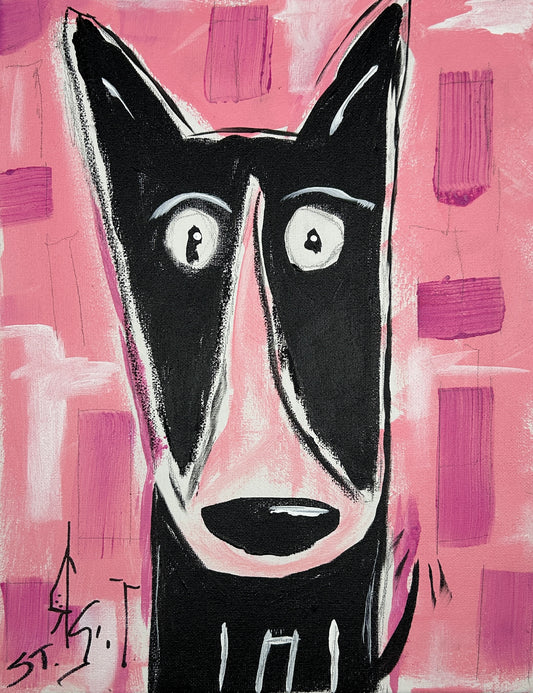 The Look You Get When You Come Home Late — 11x14 in.