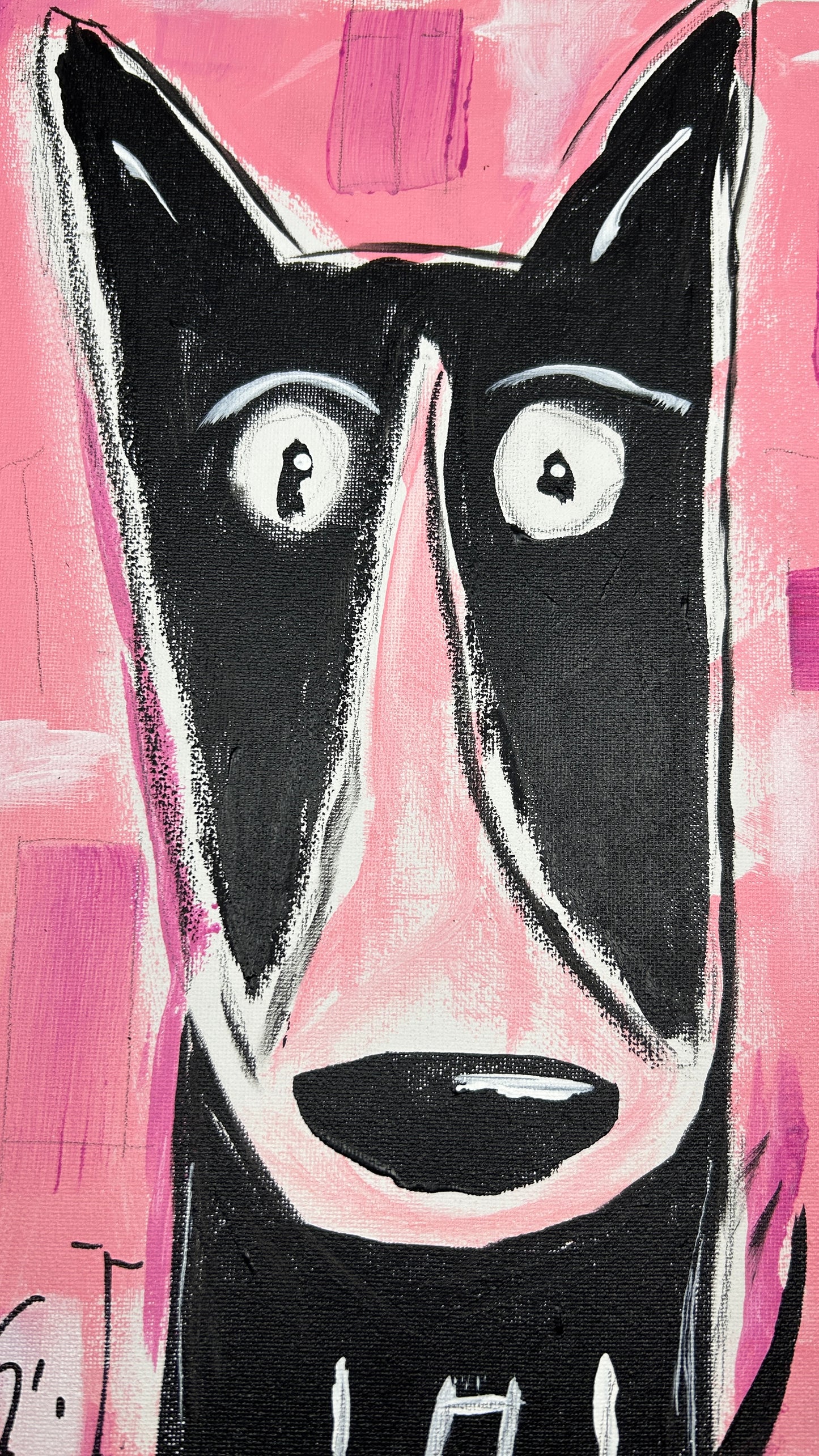 The Look You Get When You Come Home Late — 11x14 in.