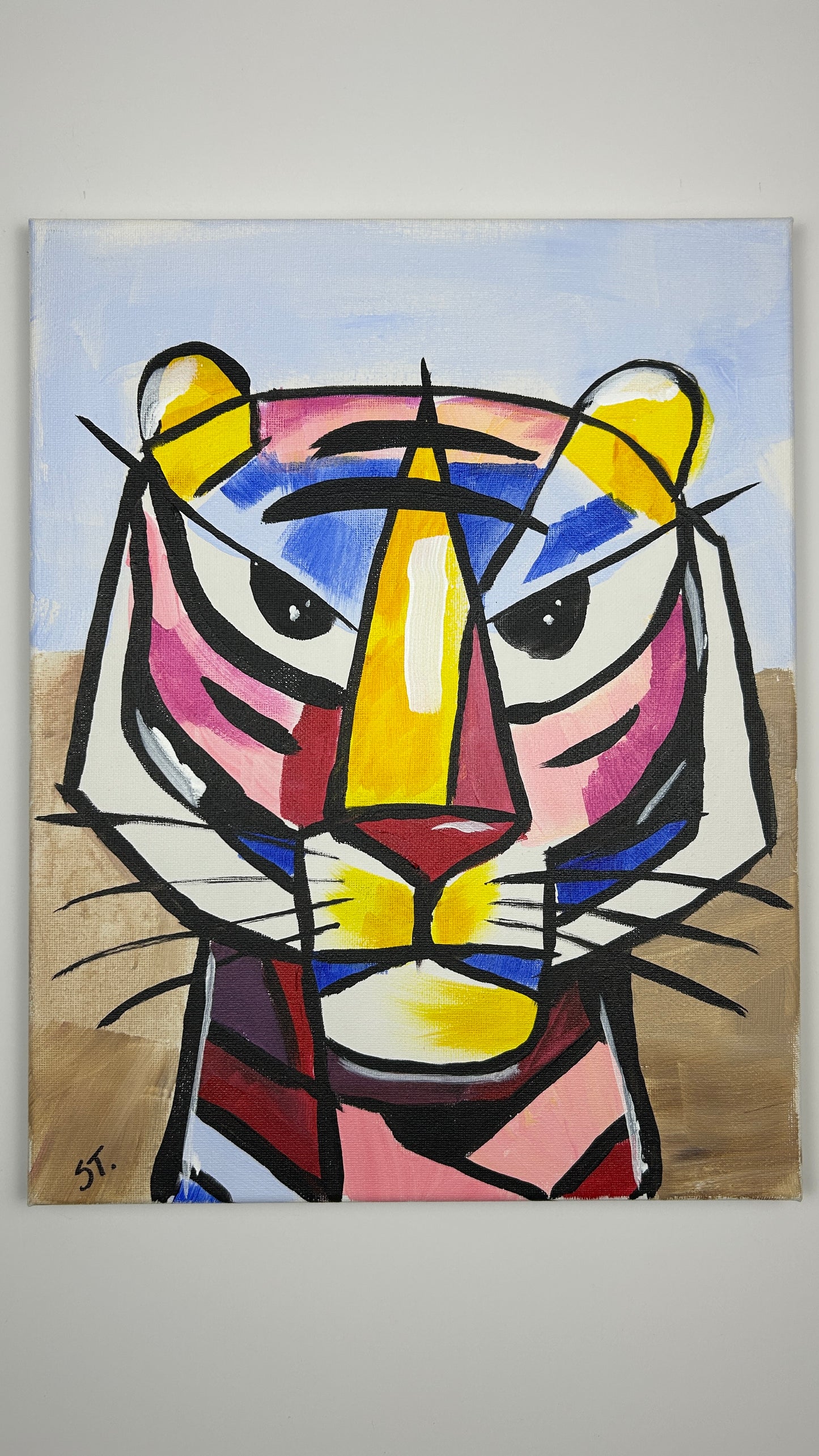 Tiger Portrait — 11x14 in.
