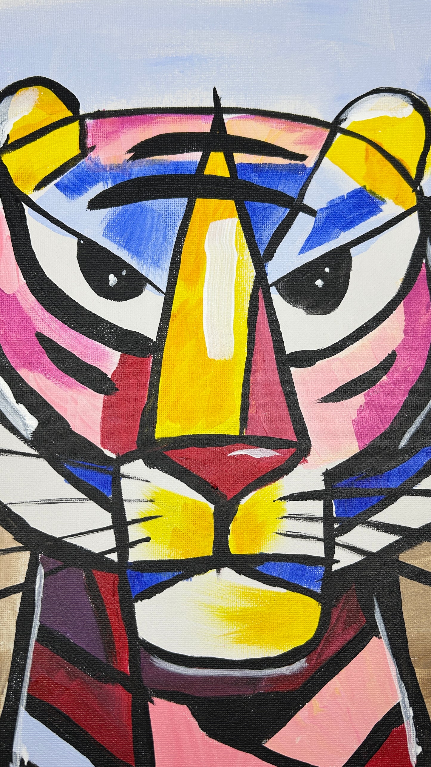 Tiger Portrait — 11x14 in.