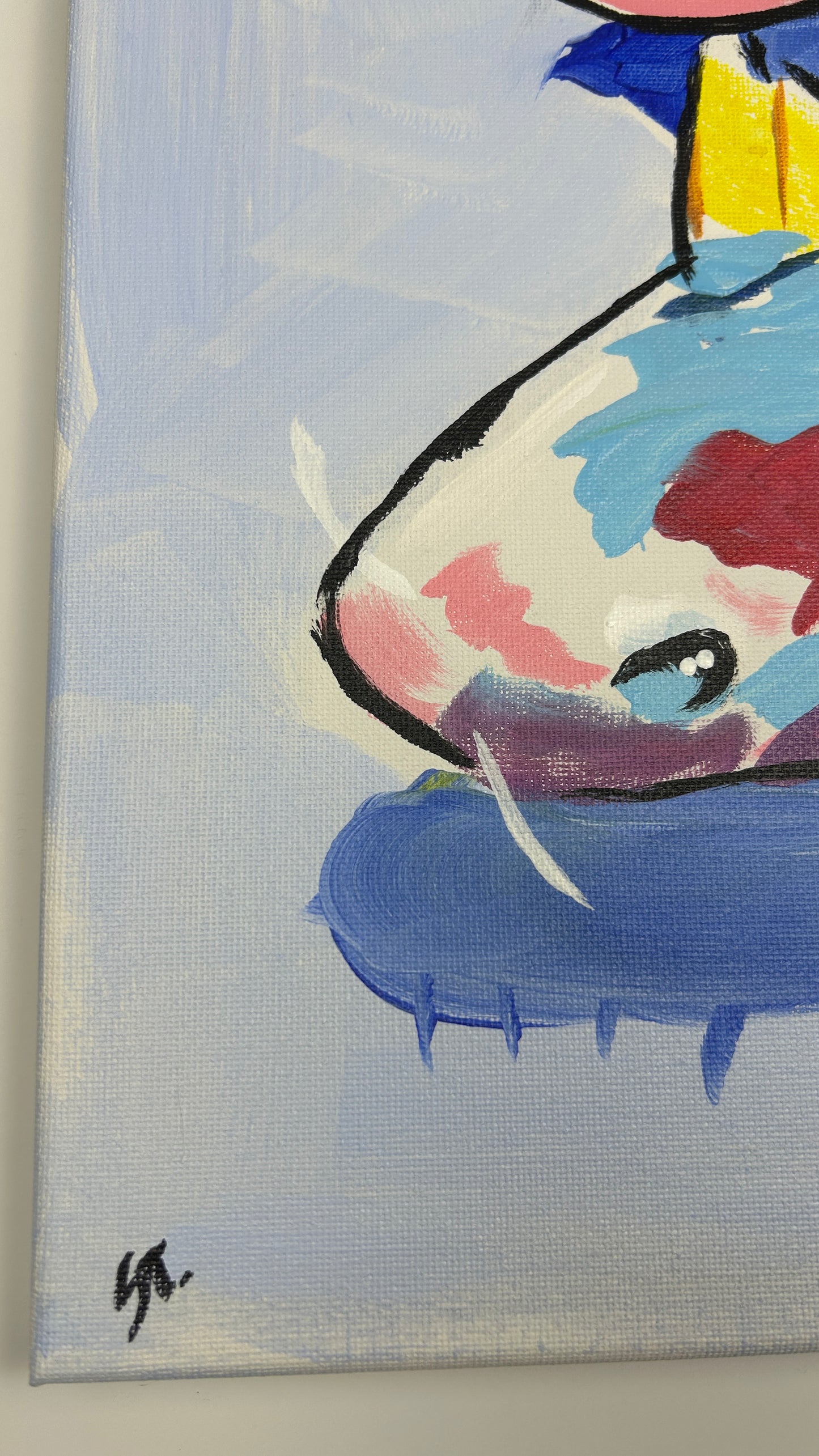 The Fish Had Somewhere to Be — 11x14 in.