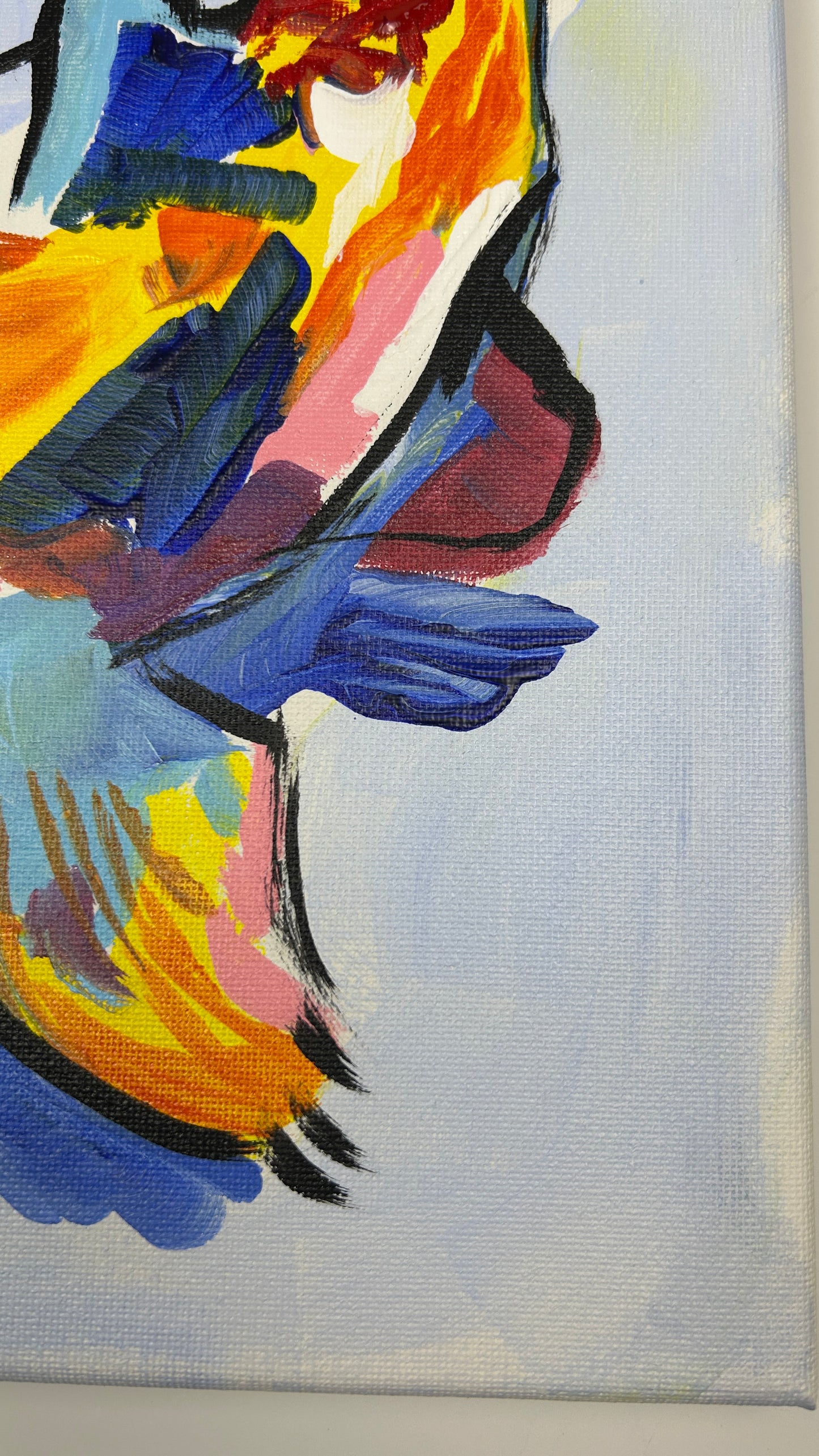 The Fish Had Somewhere to Be — 11x14 in.