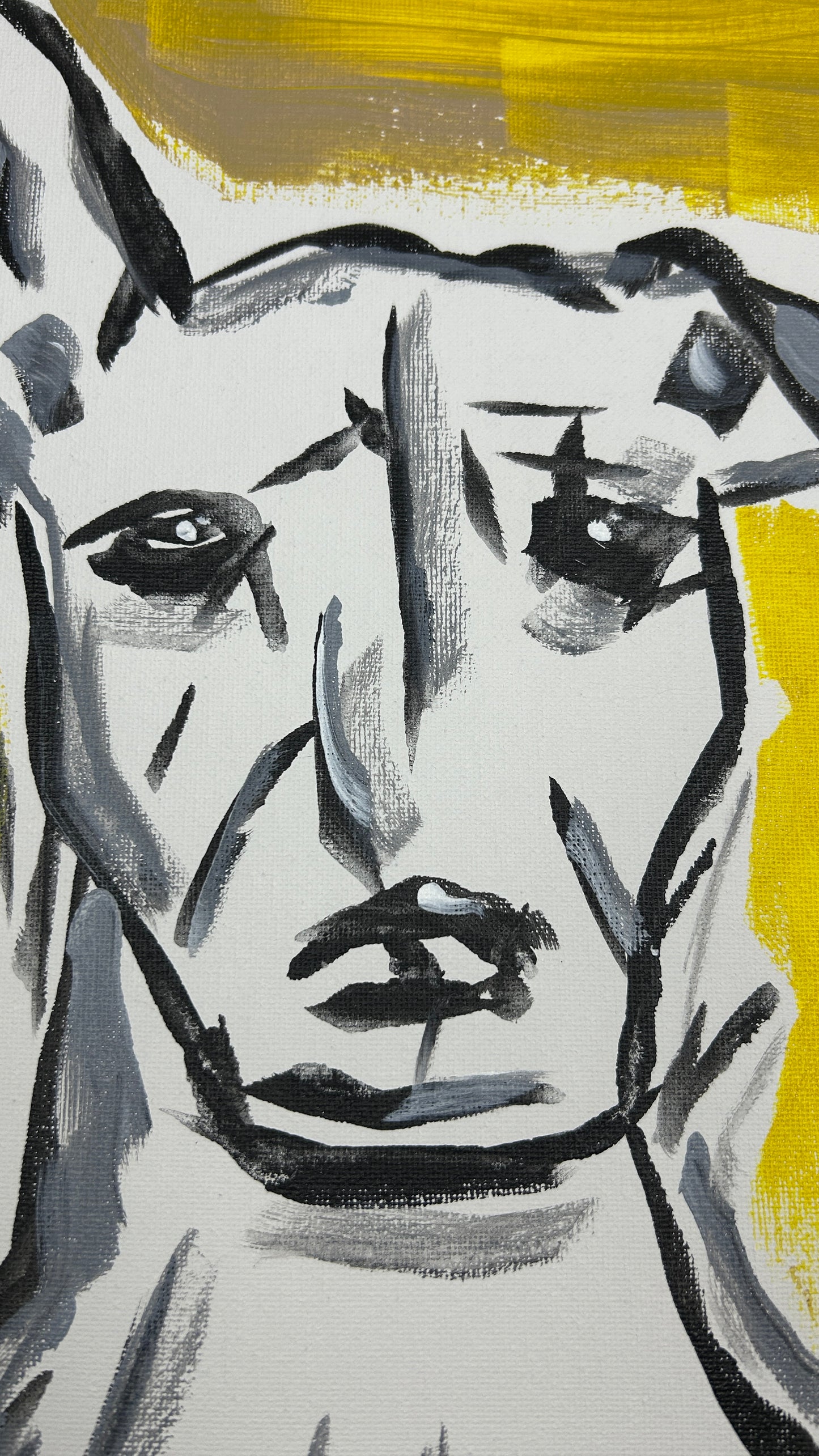 Portrait of Someone Who Heard a Noise — 11x14 in.