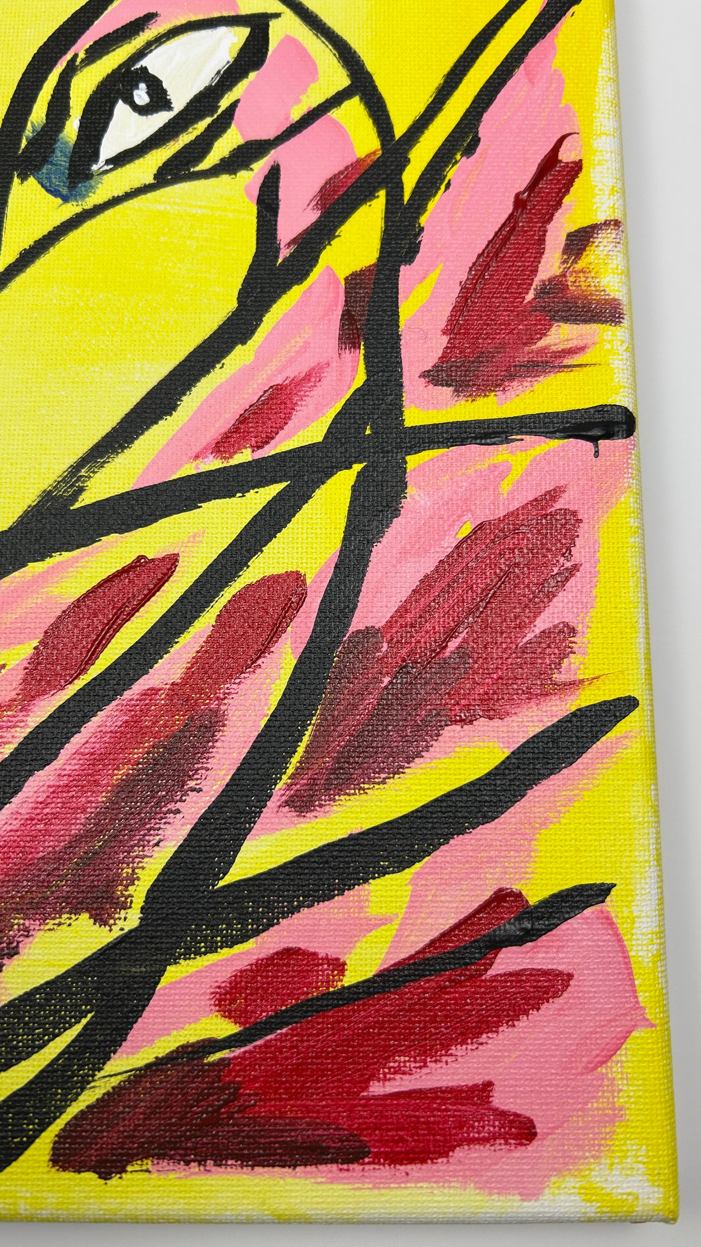 They Came Out of the Trees Like They Owned the Place — 12x16 in.