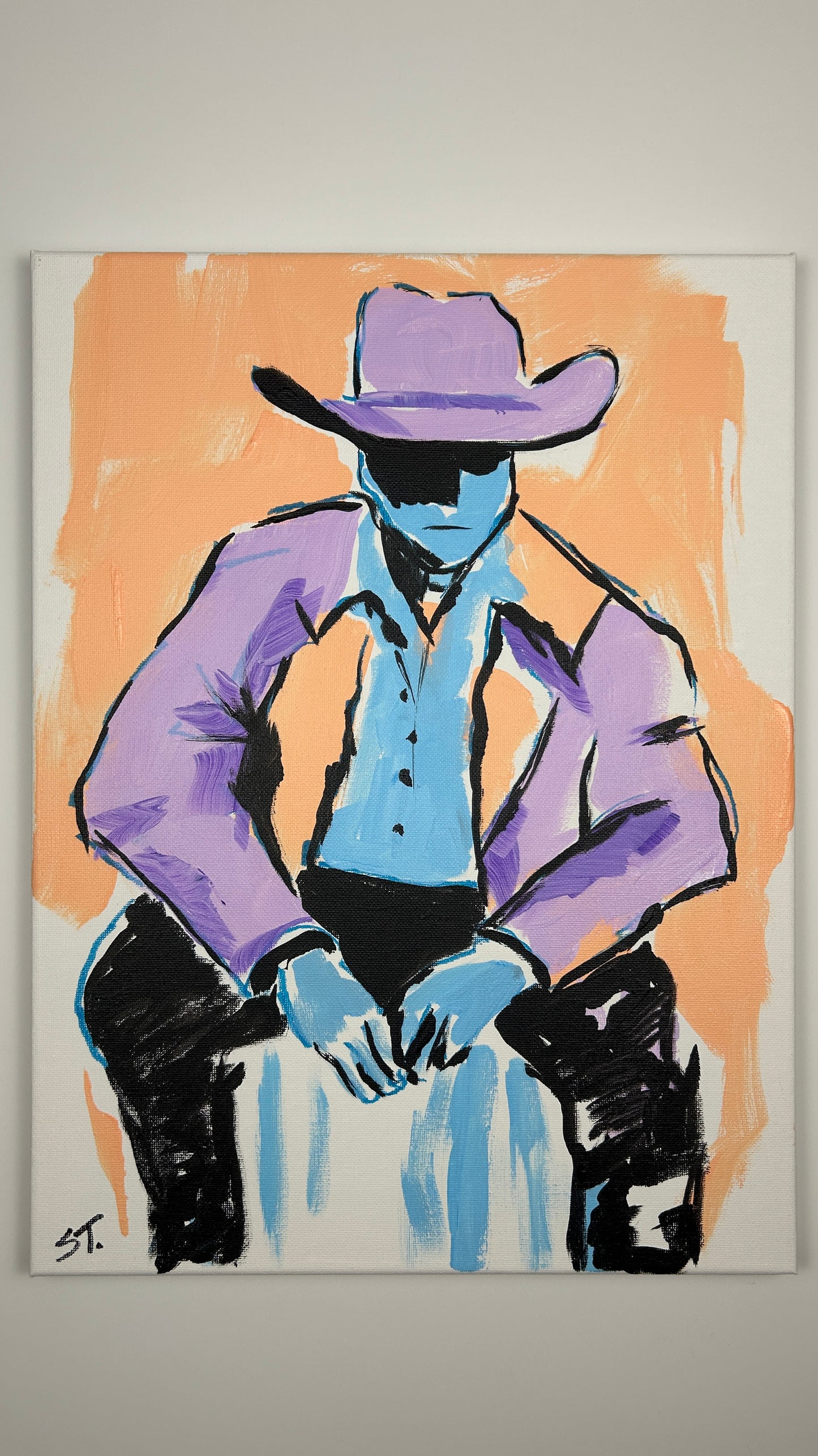 The Loner — 12x16 in.