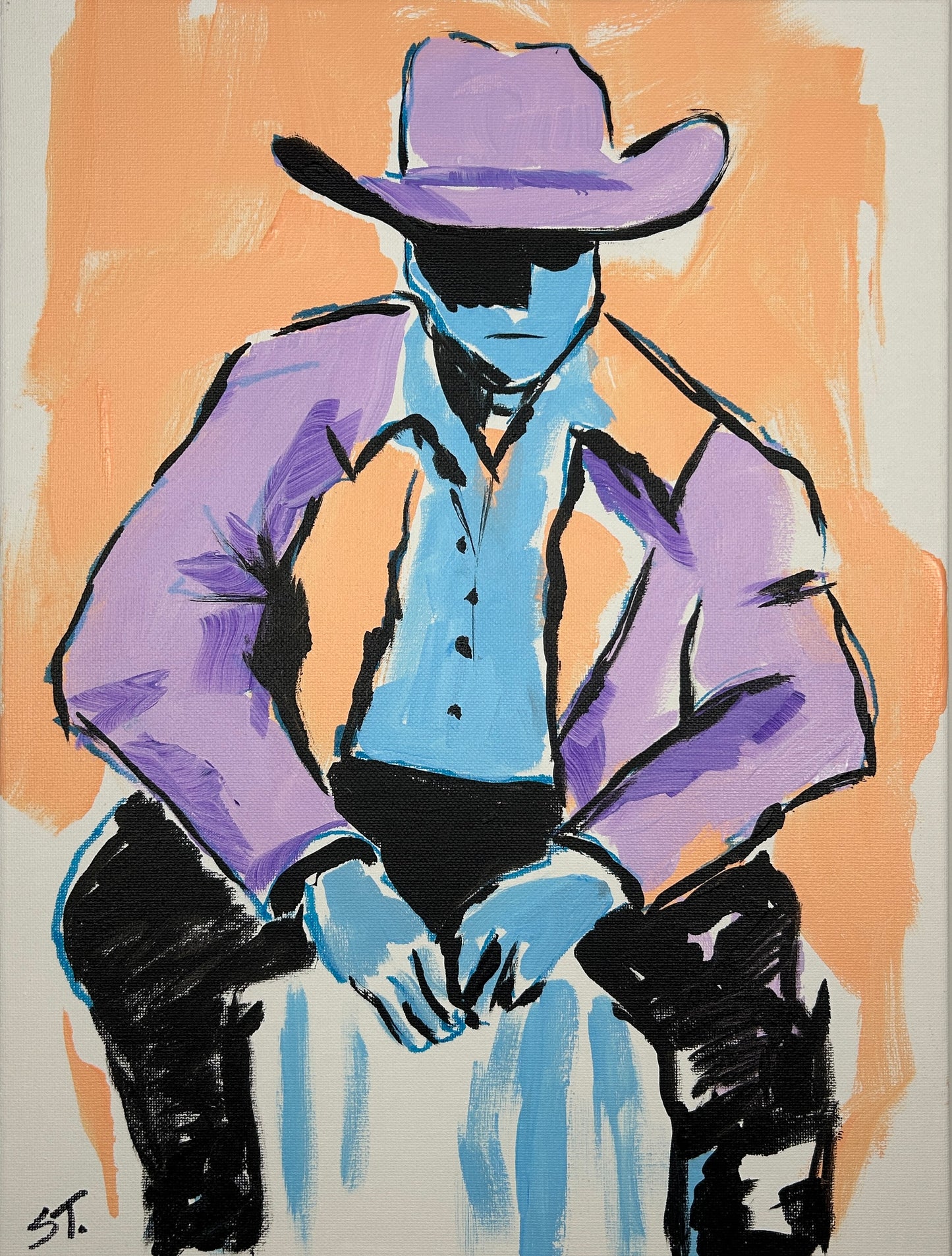 The Loner — 12x16 in.