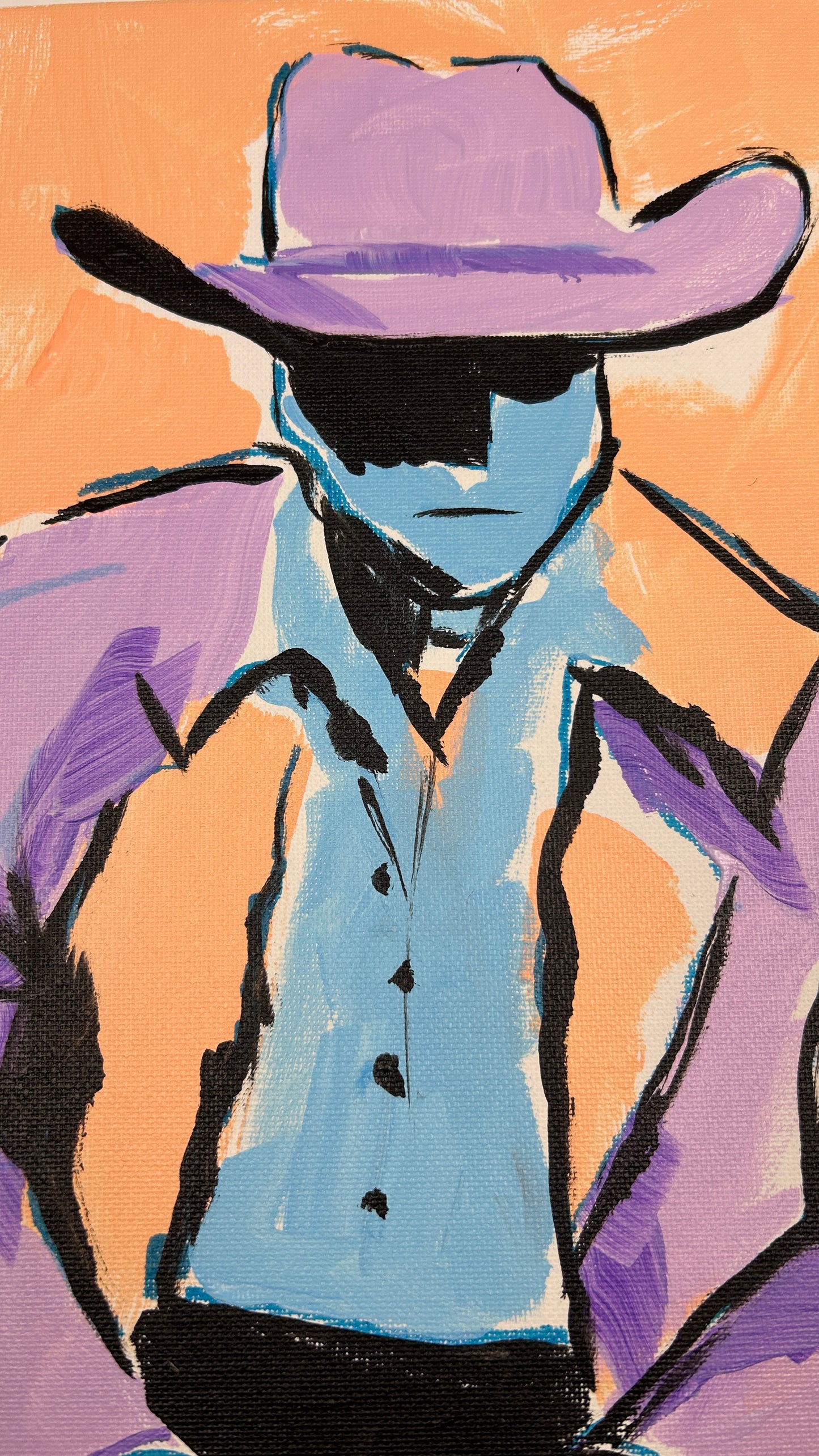 The Loner — 12x16 in.