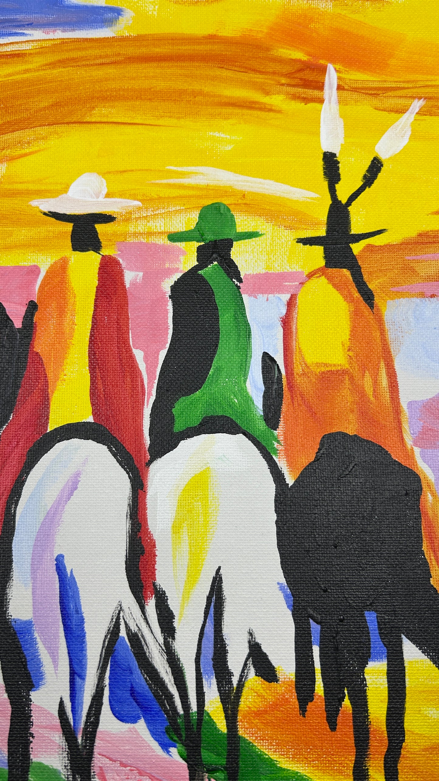 Three Amigos — 12x16 in.