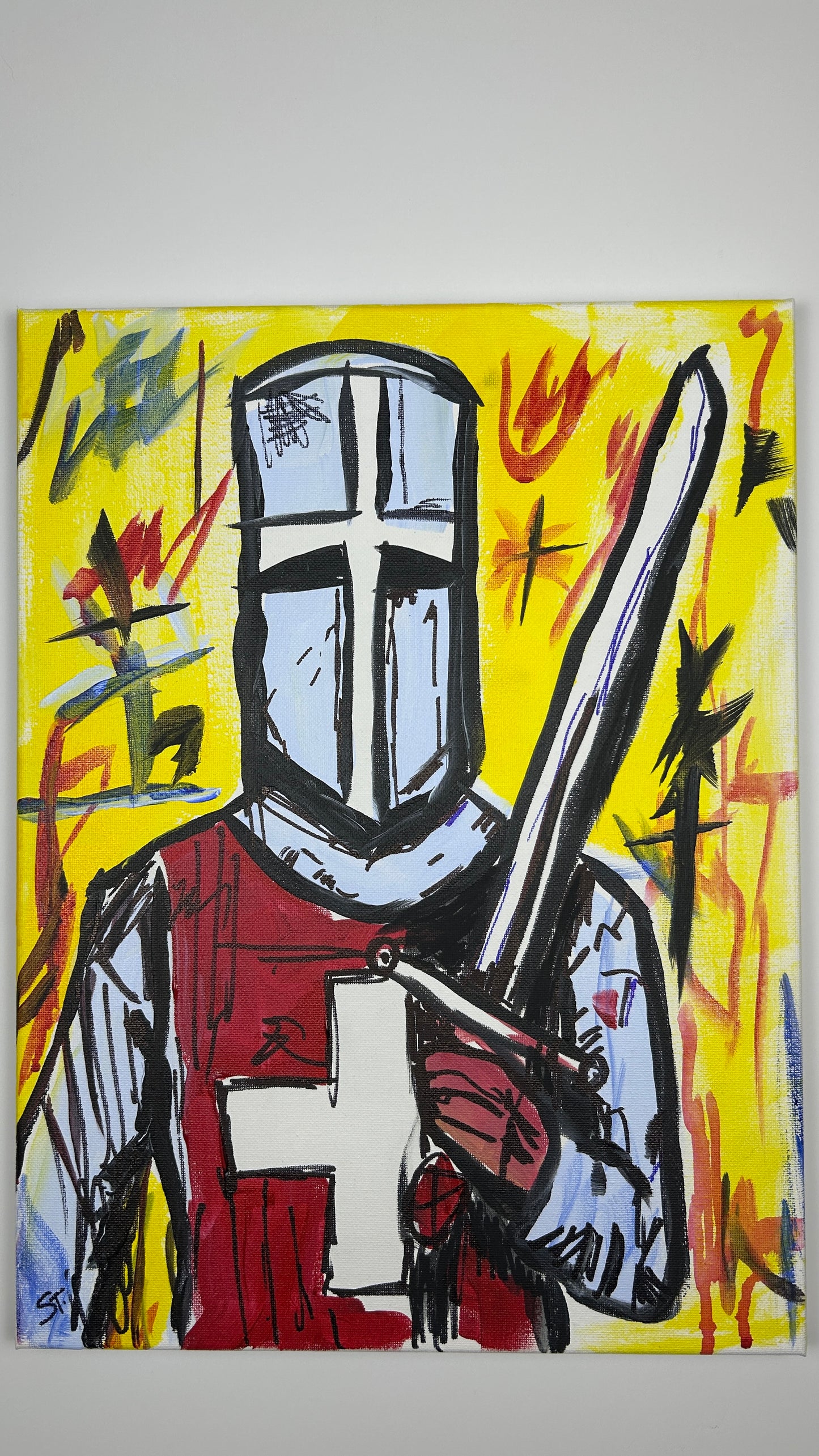 He Reconsidered Nothing — 12x16 in.