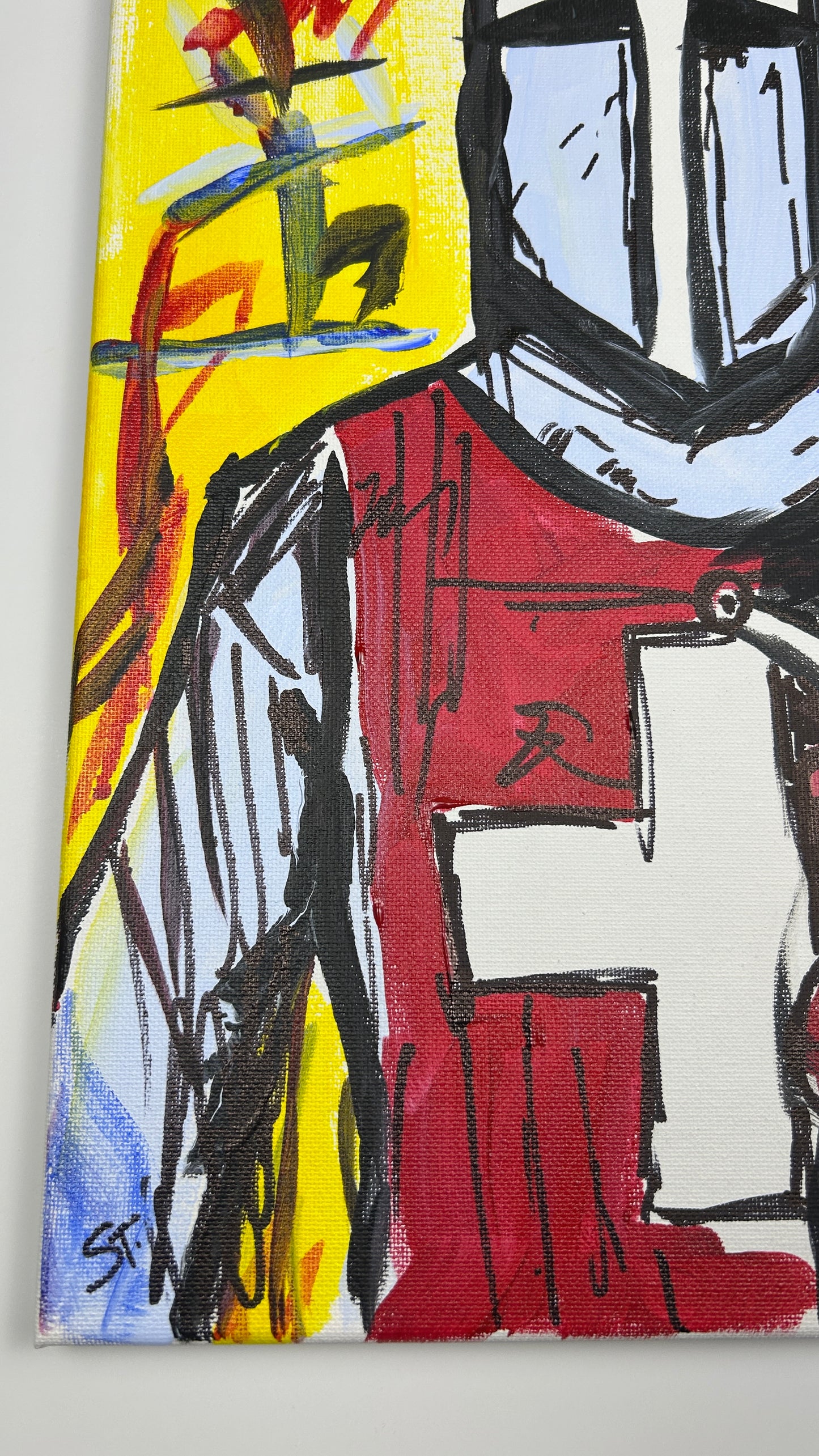 He Reconsidered Nothing — 12x16 in.