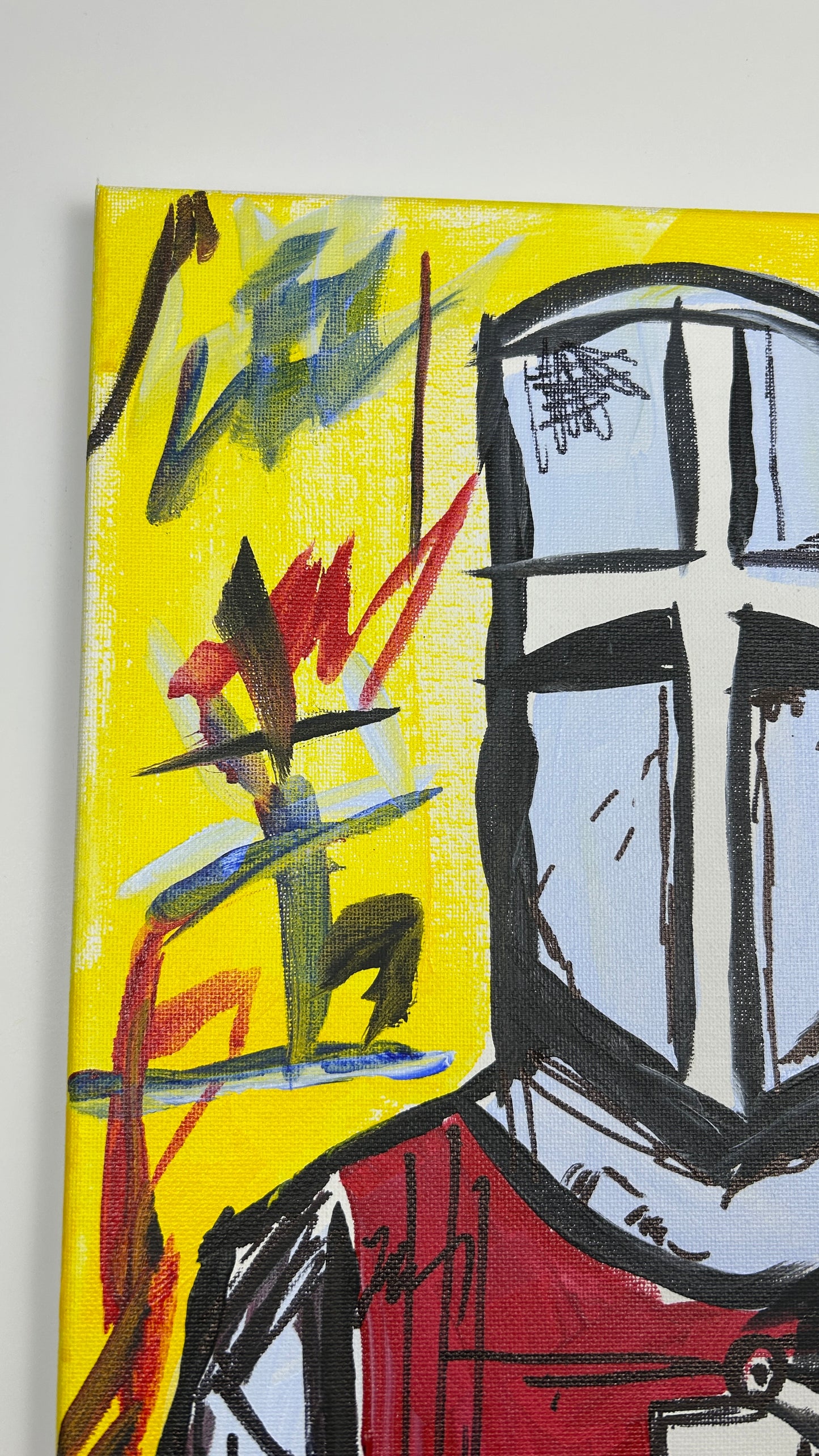 He Reconsidered Nothing — 12x16 in.