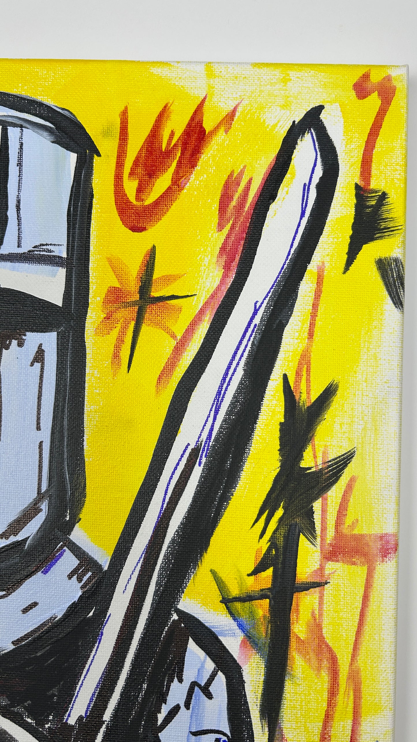 He Reconsidered Nothing — 12x16 in.