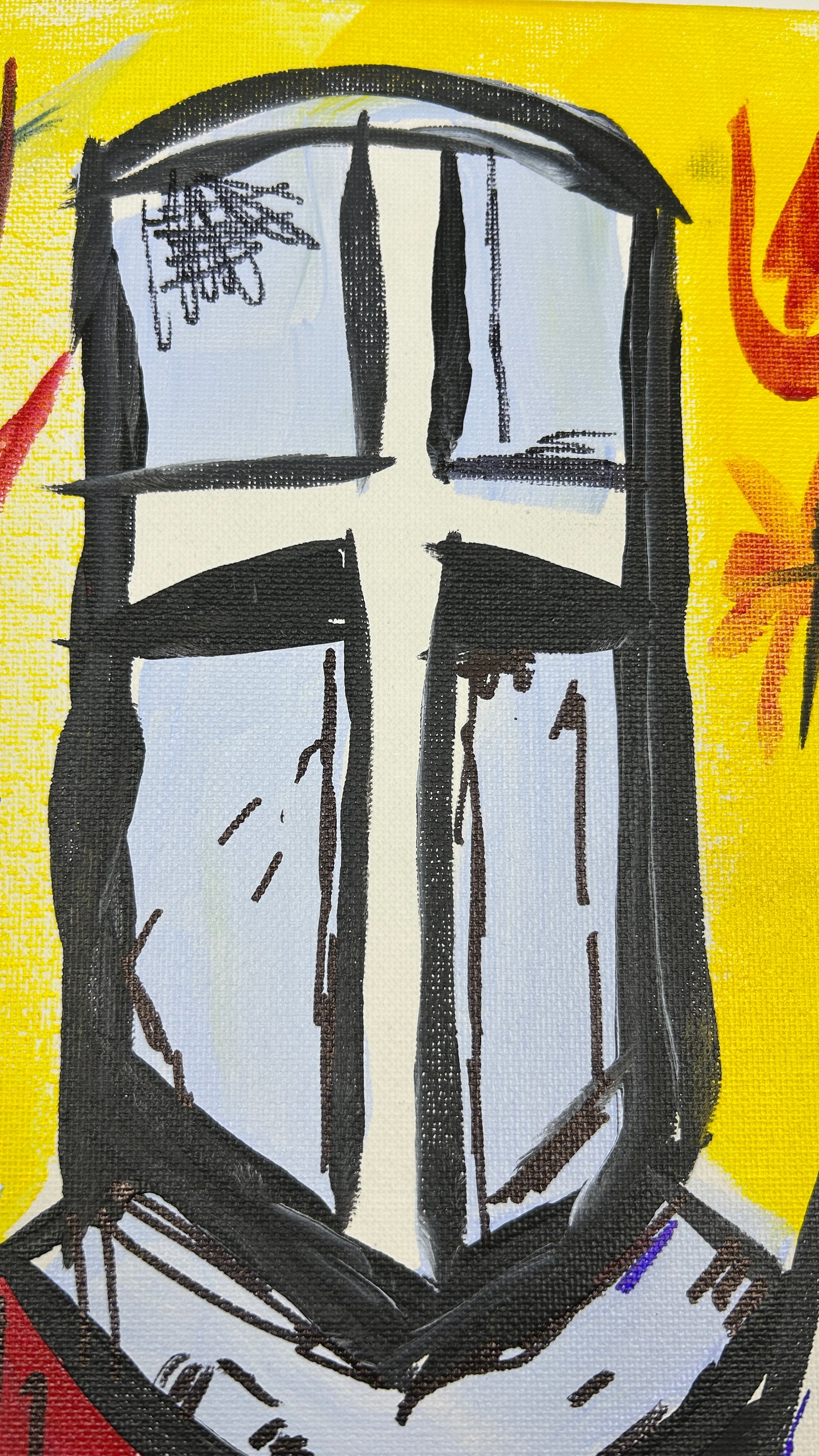 He Reconsidered Nothing — 12x16 in.