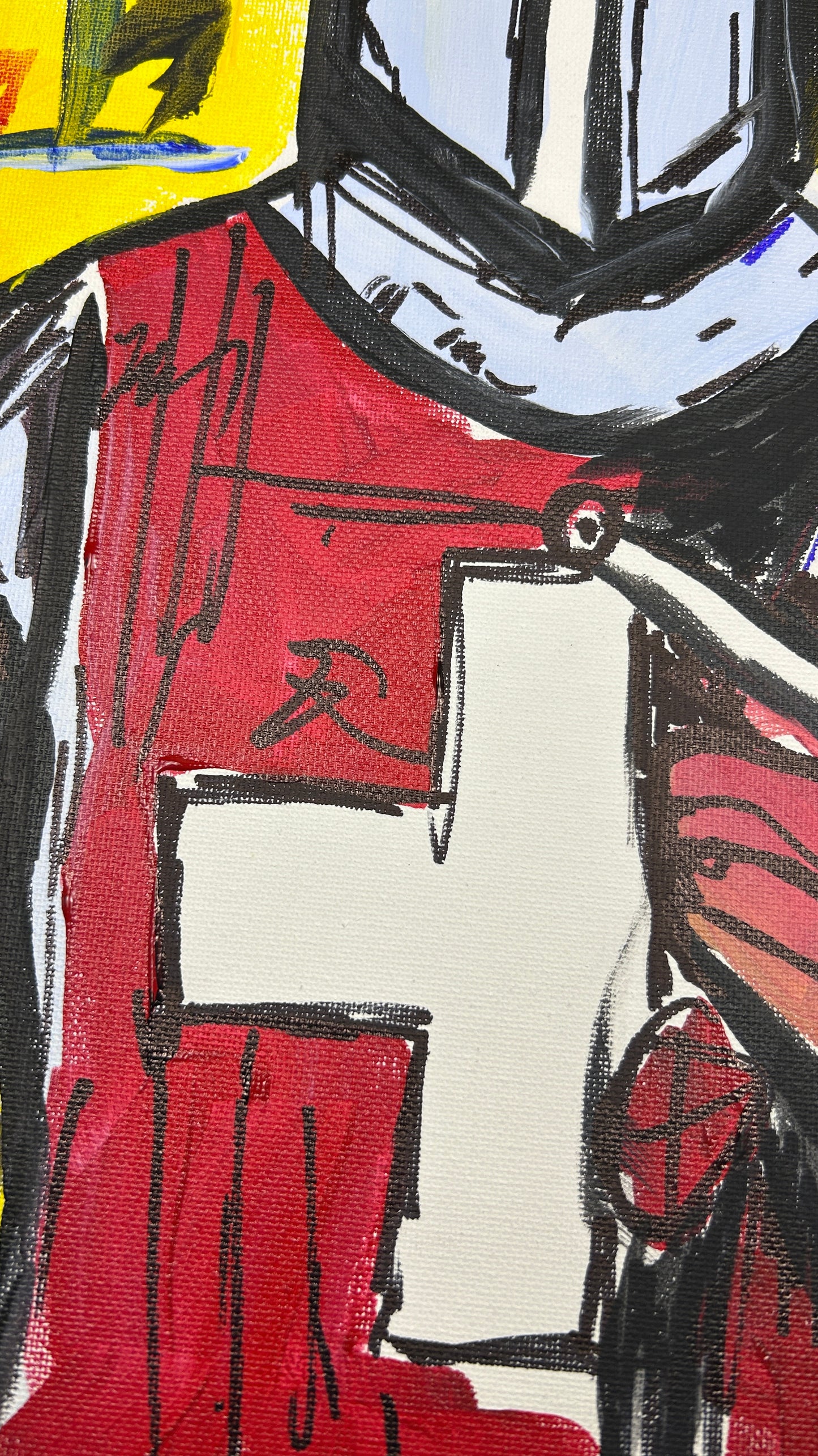 He Reconsidered Nothing — 12x16 in.