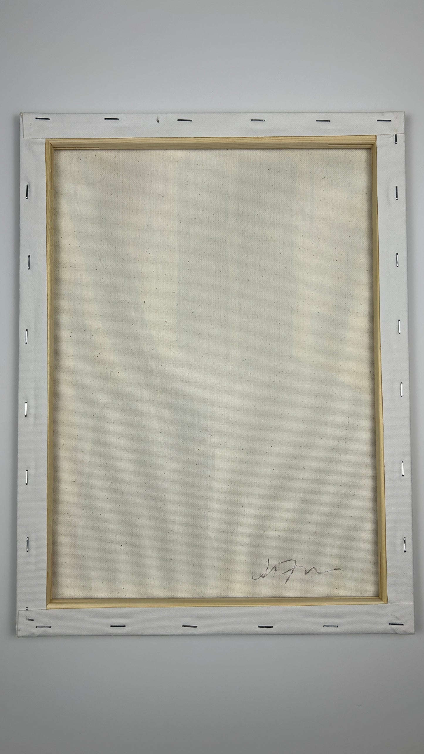 He Reconsidered Nothing — 12x16 in.