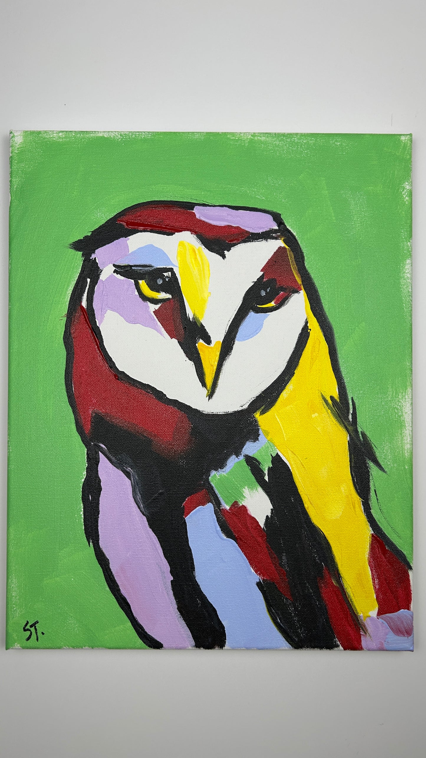 The Owl Declined to Explain — 11x14 in.