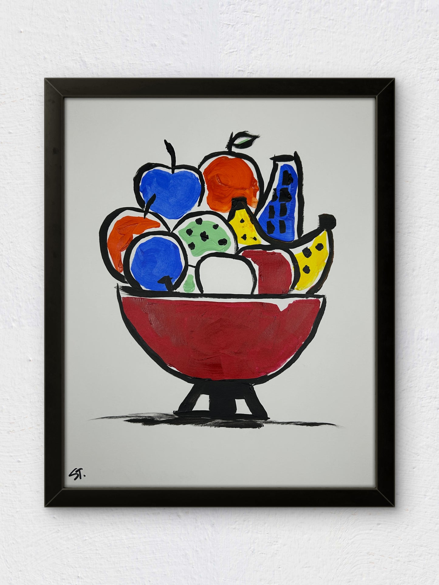 The Banana Wasn't Invited — 11x14 in.