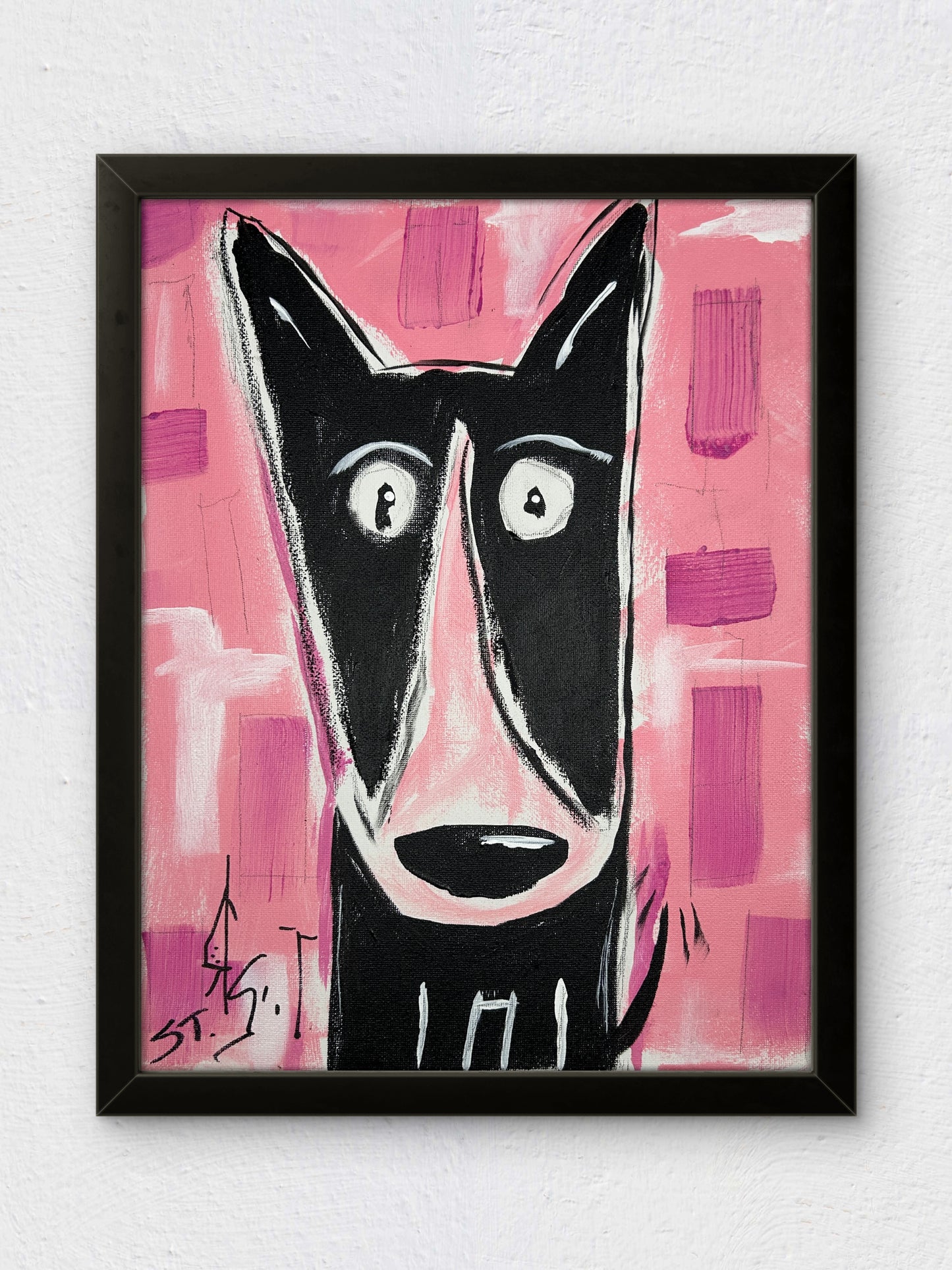 The Look You Get When You Come Home Late — 11x14 in.