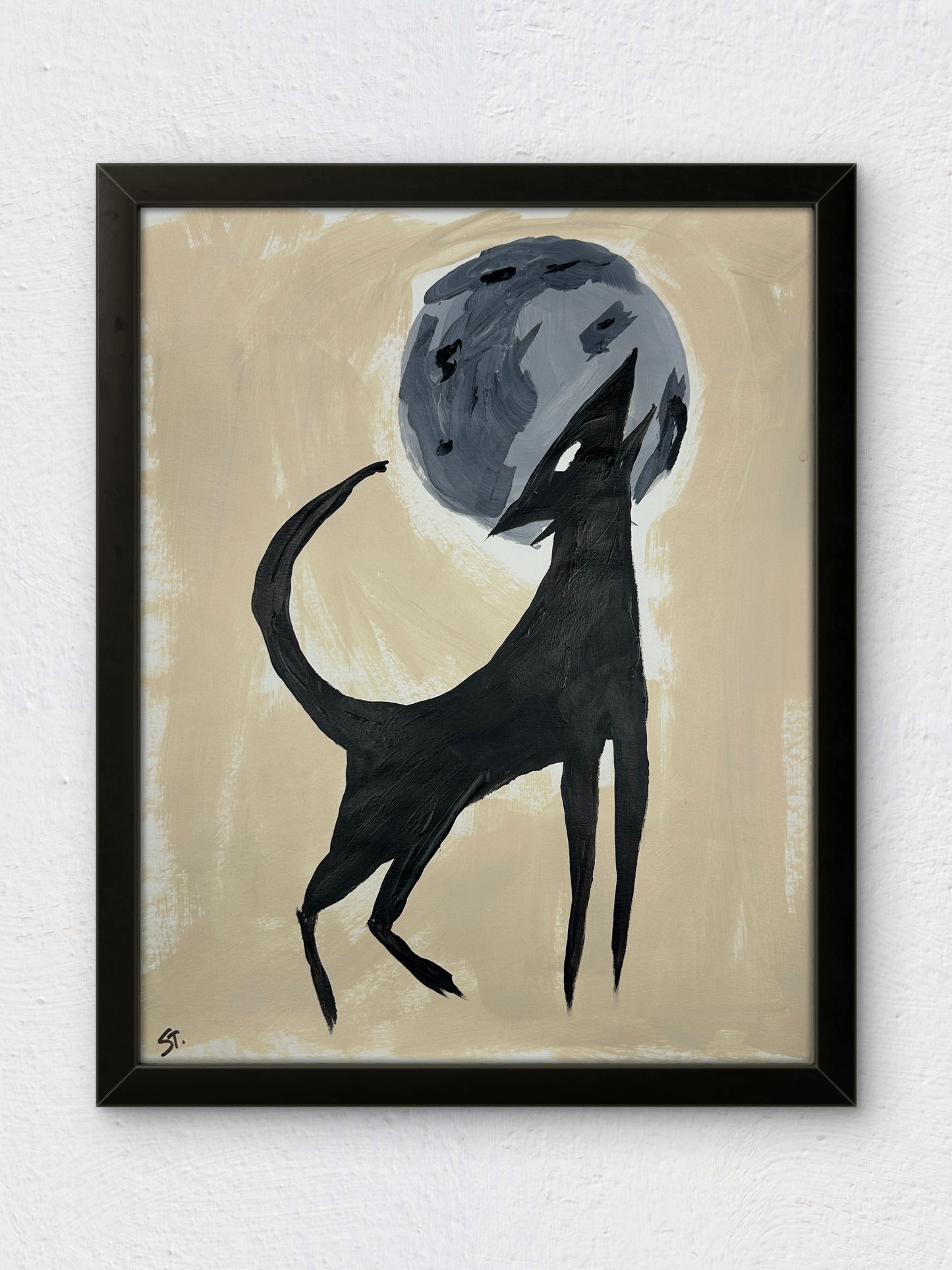 The Moon Didn't Answer — 11x14 in.