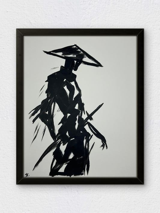 Samurai No. 1 — 11x14 in.