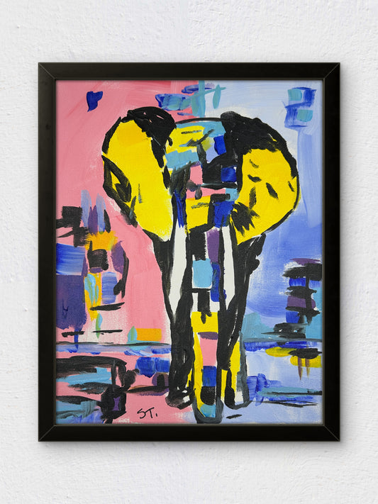 Yellow Was His Color — 11x14 in.